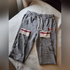 Roots Women Gray Sweatpants